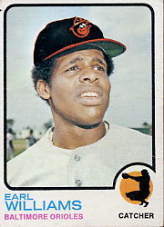 1973 Topps Baseball Cards      504     Earl Williams